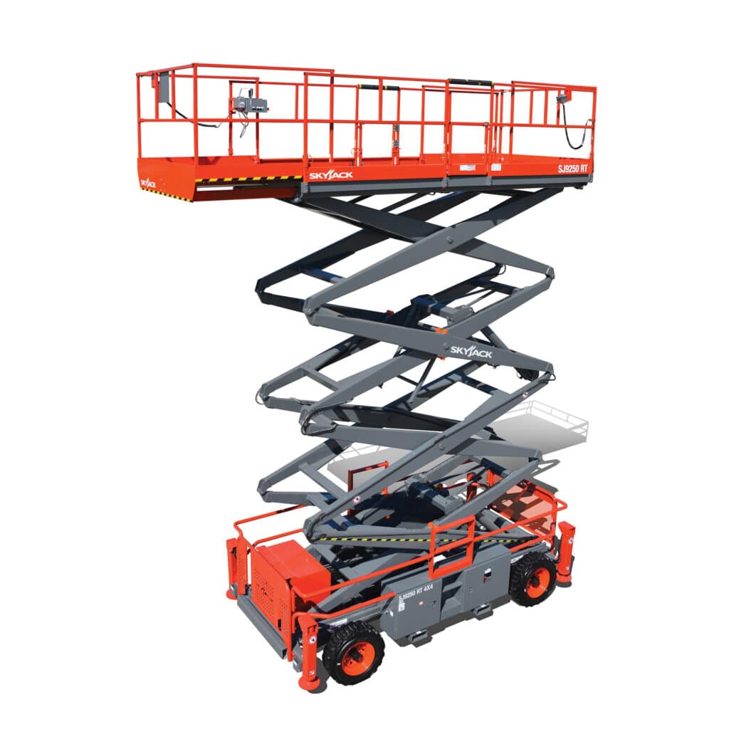 Rough Terrain Scissor Lift Rentals | Stevenson Crane