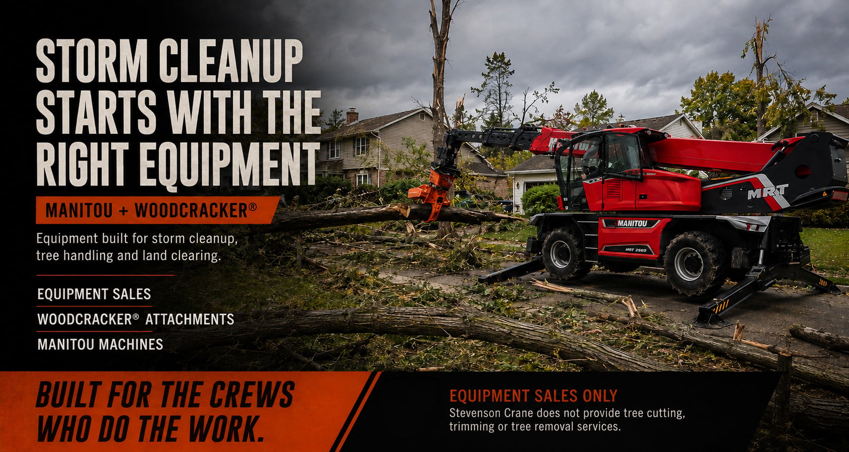 Storm Cleanup Equipment for Tree Removal | Chicagoland & Northwest Indiana