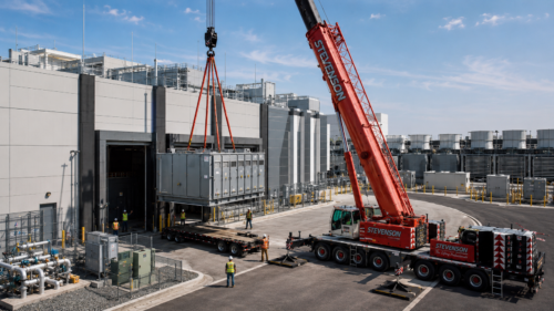 Data Center Crane Services | Stevenson Crane Service