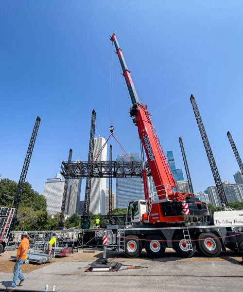 Lollapalooza Stage BuildChicago, IL